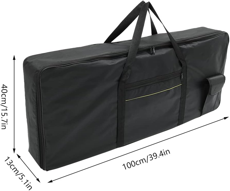 Keyboard-Gig-Tasche, 61 Tasten, Oxford-Stoff, Klavier-Aufbewahrungstasche, wasserdicht, elektronisch