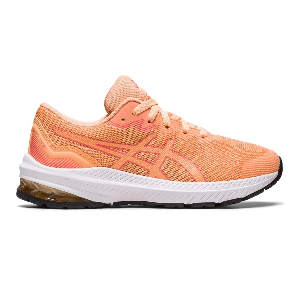ASICS Unisex Kinder Gt-1000 11 Gs Sneaker 32.5 EU Sommerdune Papaya, 32.5 EU Sommerdune Papaya