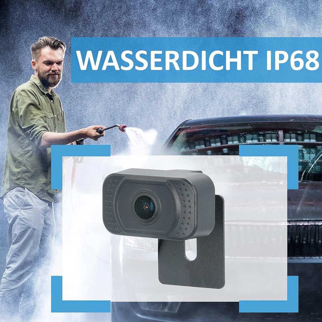VSG24 Erweiterungs-Funk Rückfahrkamera Premium PRO 720P HD Kamera Nachtsicht 155° 12V IP68 NEU, Prem