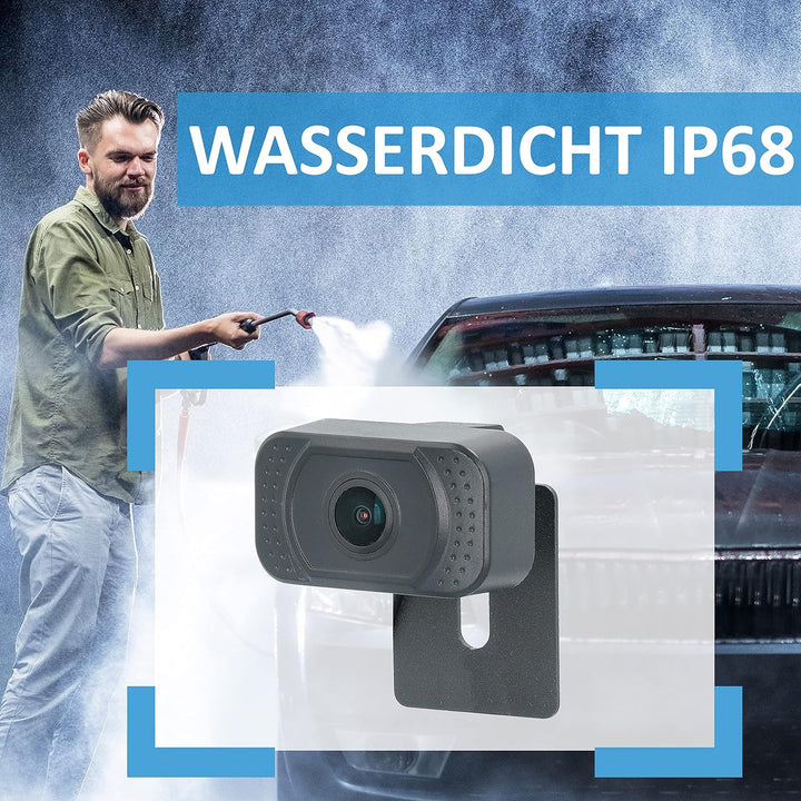 VSG24 Erweiterungs-Funk Rückfahrkamera Premium PRO 720P HD Kamera Nachtsicht 155° 12V IP68 NEU, Prem
