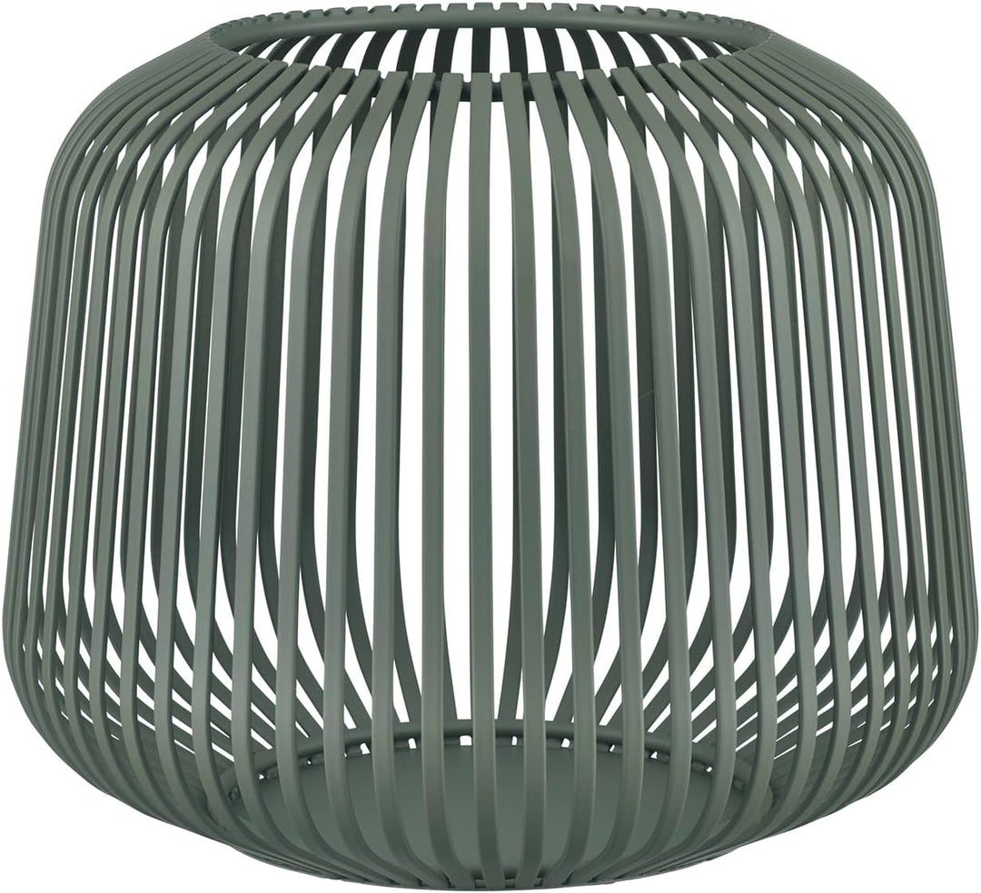 blomus Laterne Lito | Agave Green | Grösse S | 20L x 20B x 17H cm | Kerzenhalter Grün | Windlicht au