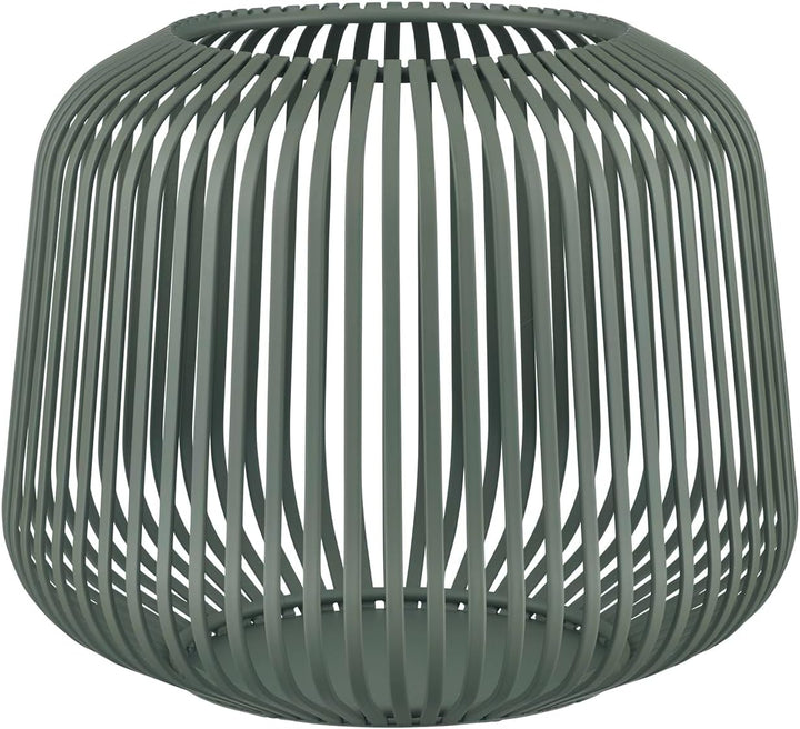 blomus Laterne Lito | Agave Green | Grösse S | 20L x 20B x 17H cm | Kerzenhalter Grün | Windlicht au