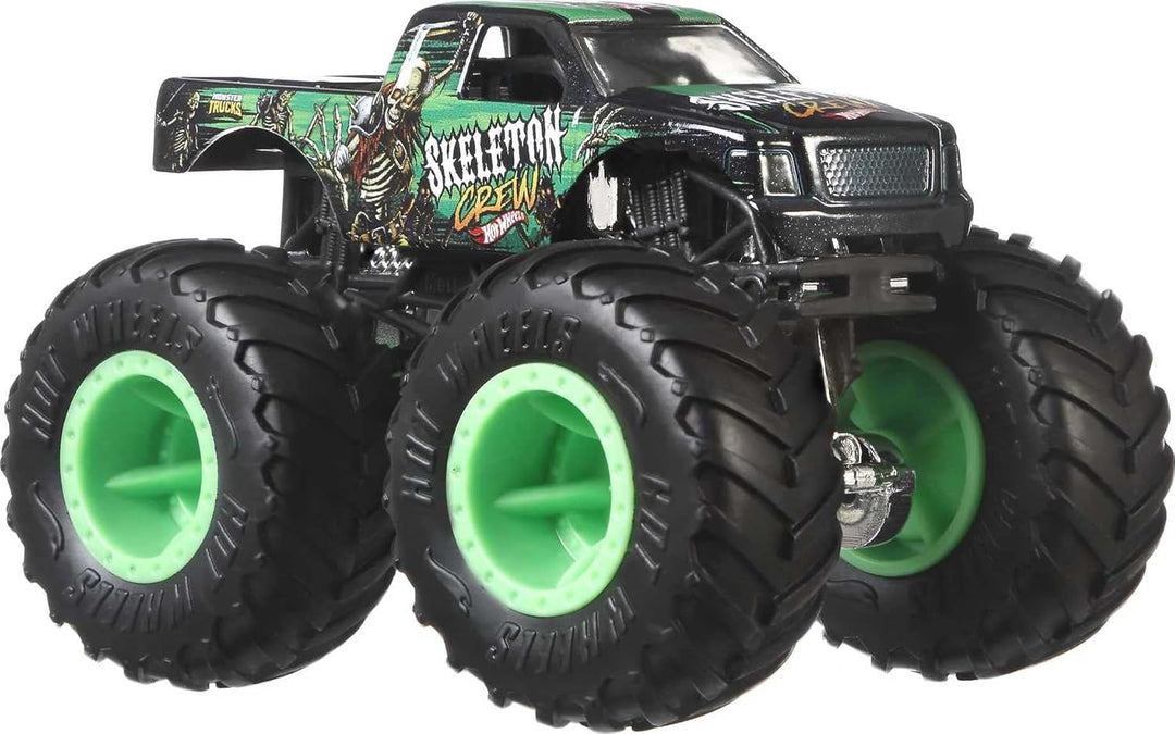 Hot Wheels GGC61 - Monster Trucks Ultimatives Chaos Die-Cast-Fahrzeuge im Massstab 1:64 12er-Pack, S