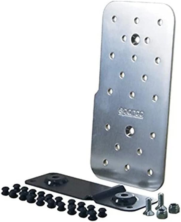 Sparco 03788BRI Reflex Pedale, Grau, grau
