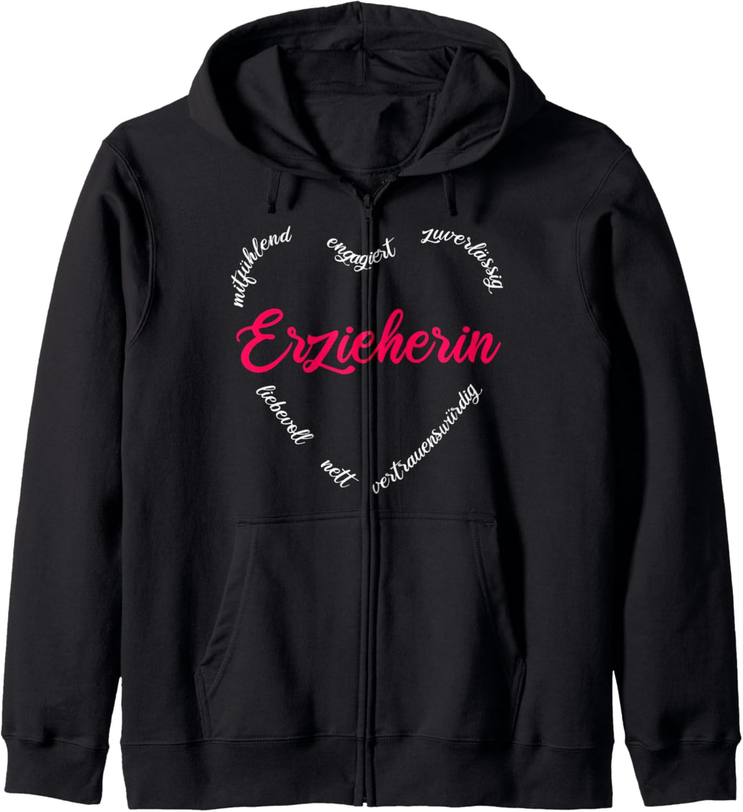 Erzieherin Erzieher Kinder Kindergarten Kita Geschenk Kapuzenjacke
