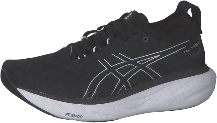 ASICS Gel-Nimbus 25 Laufschuh Herren 41.5 EU Black Pure Silver 1011b547 001, 41.5 EU Black Pure Silv