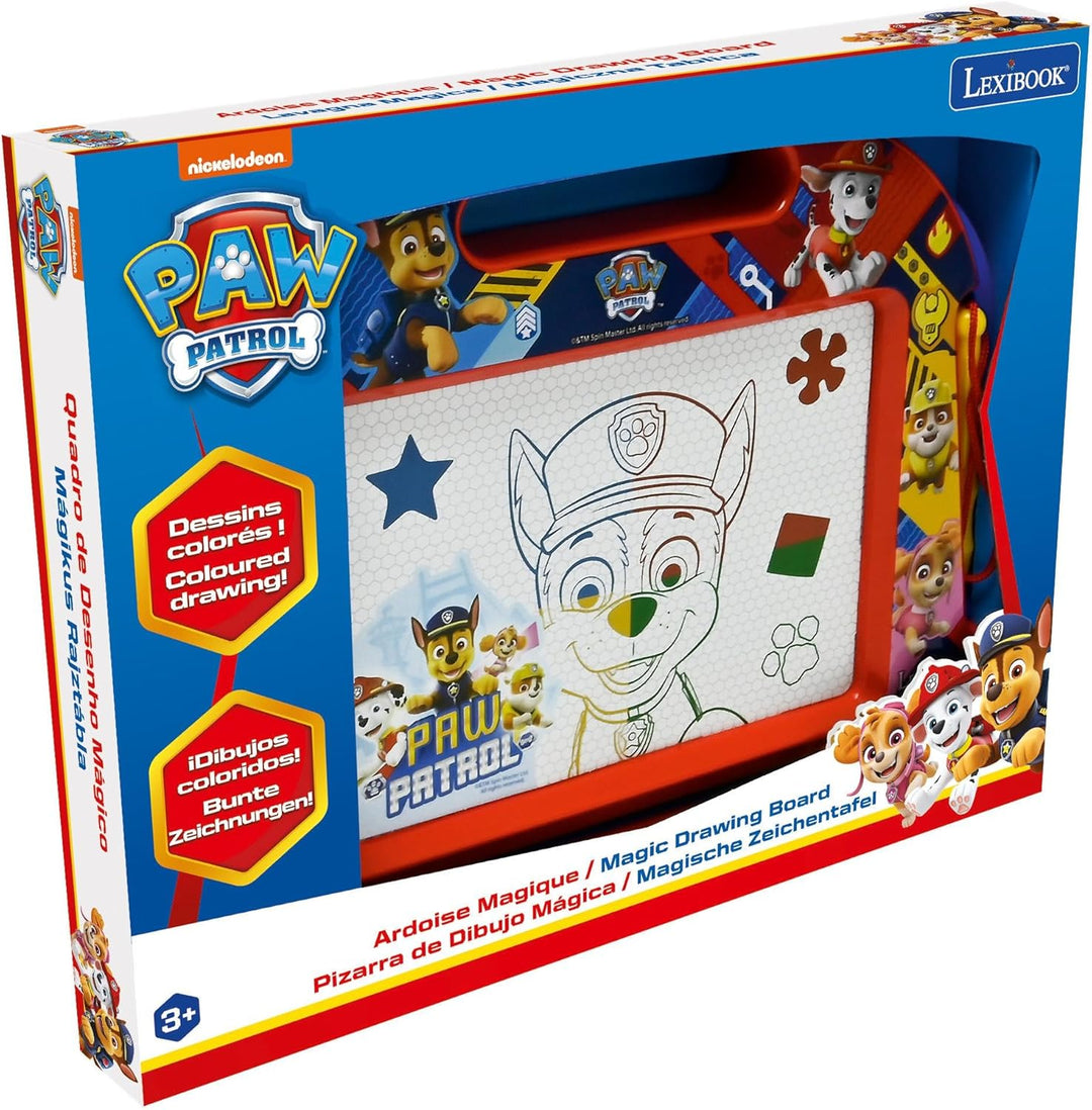Lexibook Paw Patrol Magische magnetische Helfer auf vier Pfoten Zeichentafel, Magnettafel für Kinder