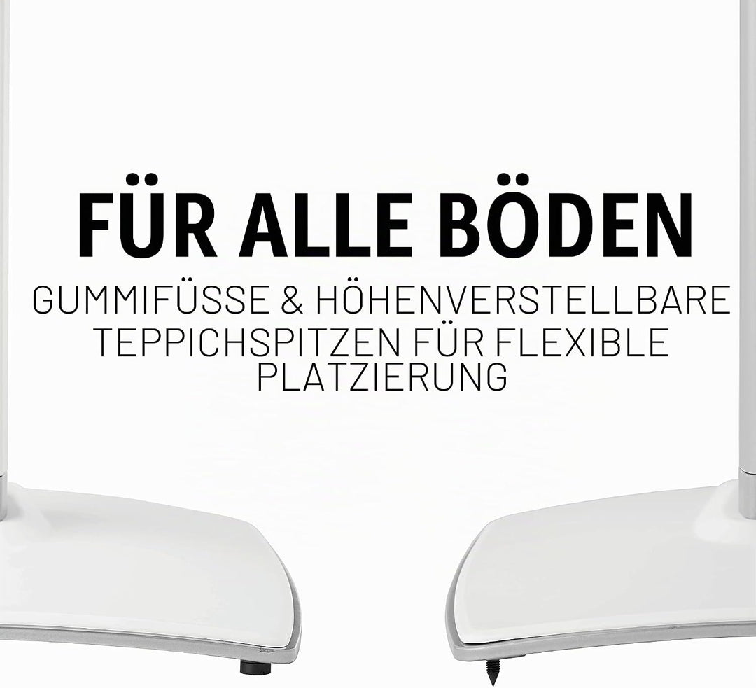 Sanus Lautsprecherständer für Sonos Era 100™, höhenverstellbar weiss, weiss