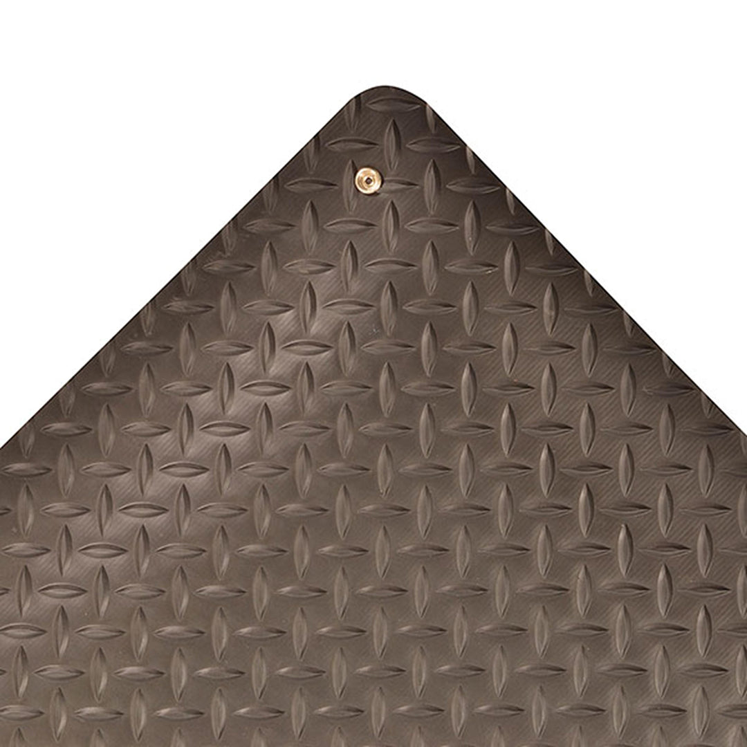 Notrax® 826 Diamond Stat™ Ableitende Anti-Ermüdungsmatte 91cm x 150cm Schwarz