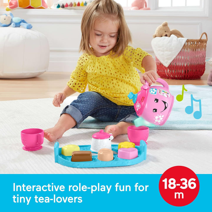 Fisher-Price 900 DYM76 n.a. Laugh and Learn Sweet Manners Tee-Spielset, Mehrfarbig, Set Ohne Batteri