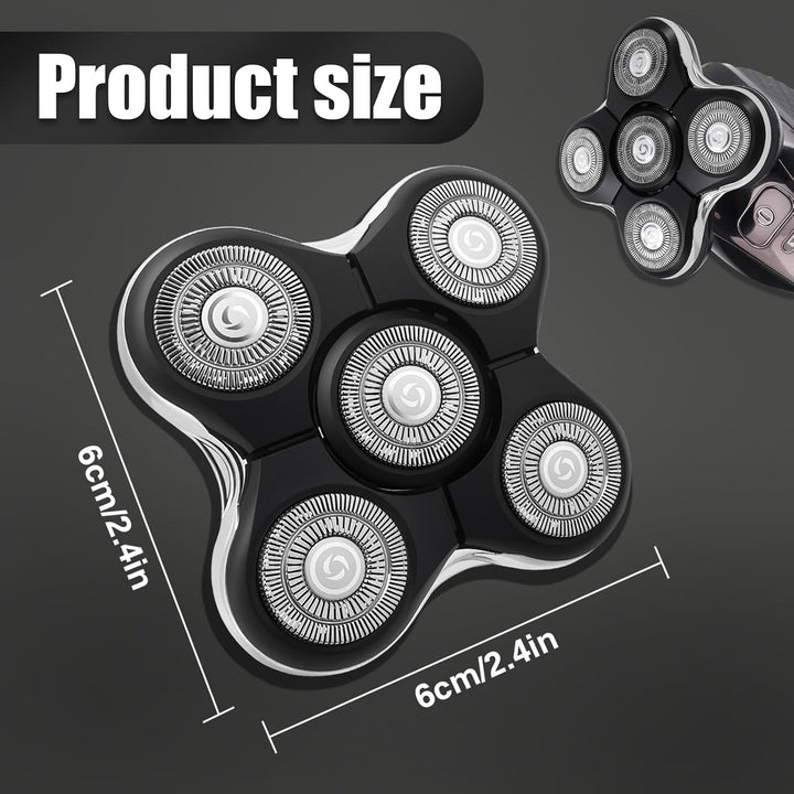 3 Stück RX5 Ersatzkopf kompatibel mit Balder Pro RX5 XR7000 XR1500