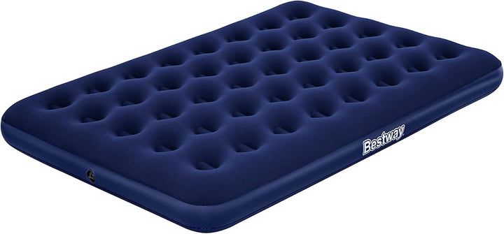 Bestway Luftbett Blue Horizon XT mit externer Elektropumpe Double XL/Lo 191 x 137 x 22 cm & Luftbett