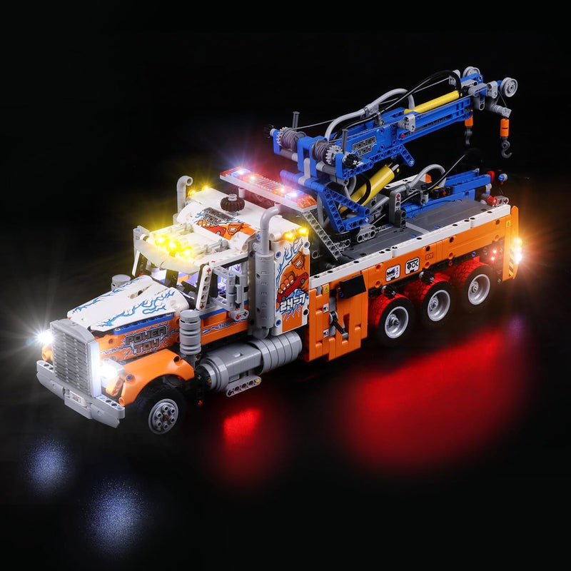 cooldac Led Beleuchtungsset für Lego Technic Schwerlast-Abschleppwagen, Led Licht Set kompatibel mit