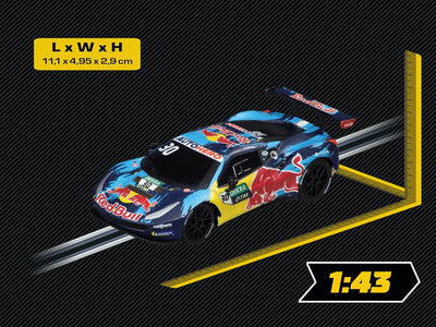 Carrera GO!!! Ferrari 488 GT3 Red Bull AF Corse No.30 I Rennbahnen und lizensierte Slotcars | bis zu