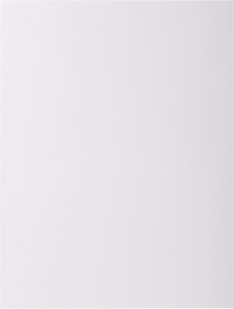 Exacompta 24 x 32 cm Bahia 100 Aktendeckel – Weiss Gedruckt weiss, Gedruckt weiss
