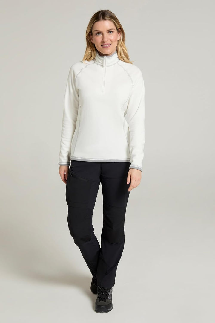 Mountain Warehouse Montana Fleecejacke für Damen aus Microfleece - Atmungsaktiver Fleece-Pullover fü