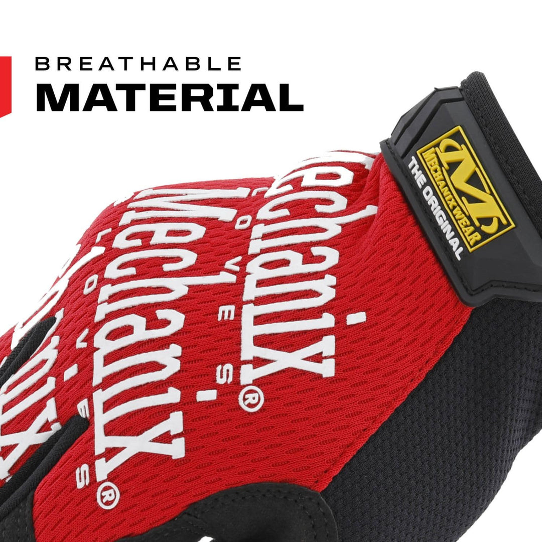 Mechanix Wear Mechanix Herren Original® (Large, Rot) Arbeitshandschuhe, Rot, L EU L Rot, L Rot