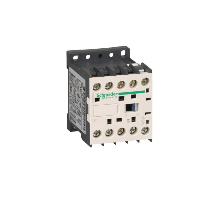 Schneider Electric LP1K1210BD Leistungsschütz, 3p, 5,5kW/400V/AC3, 12A, 24V DC, 24 V 3NO + 1NO AUX 1