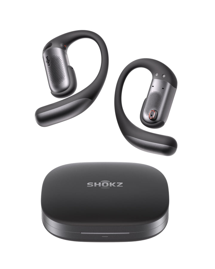 SHOKZ OpenFit Pro Open-Ear-Kopfhörer mit Open-Ear Geräuschreduzierung, Optimised for Dolby Atmos, Ti
