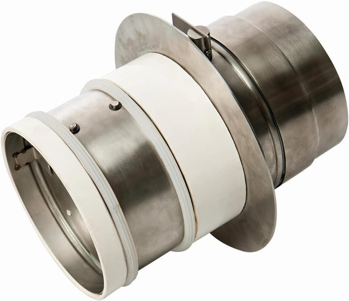 Verbrennungsluftsystem CB-tec mit Doppelklappe (Durchmesser 150 mm), Durchmesser 150 mm
