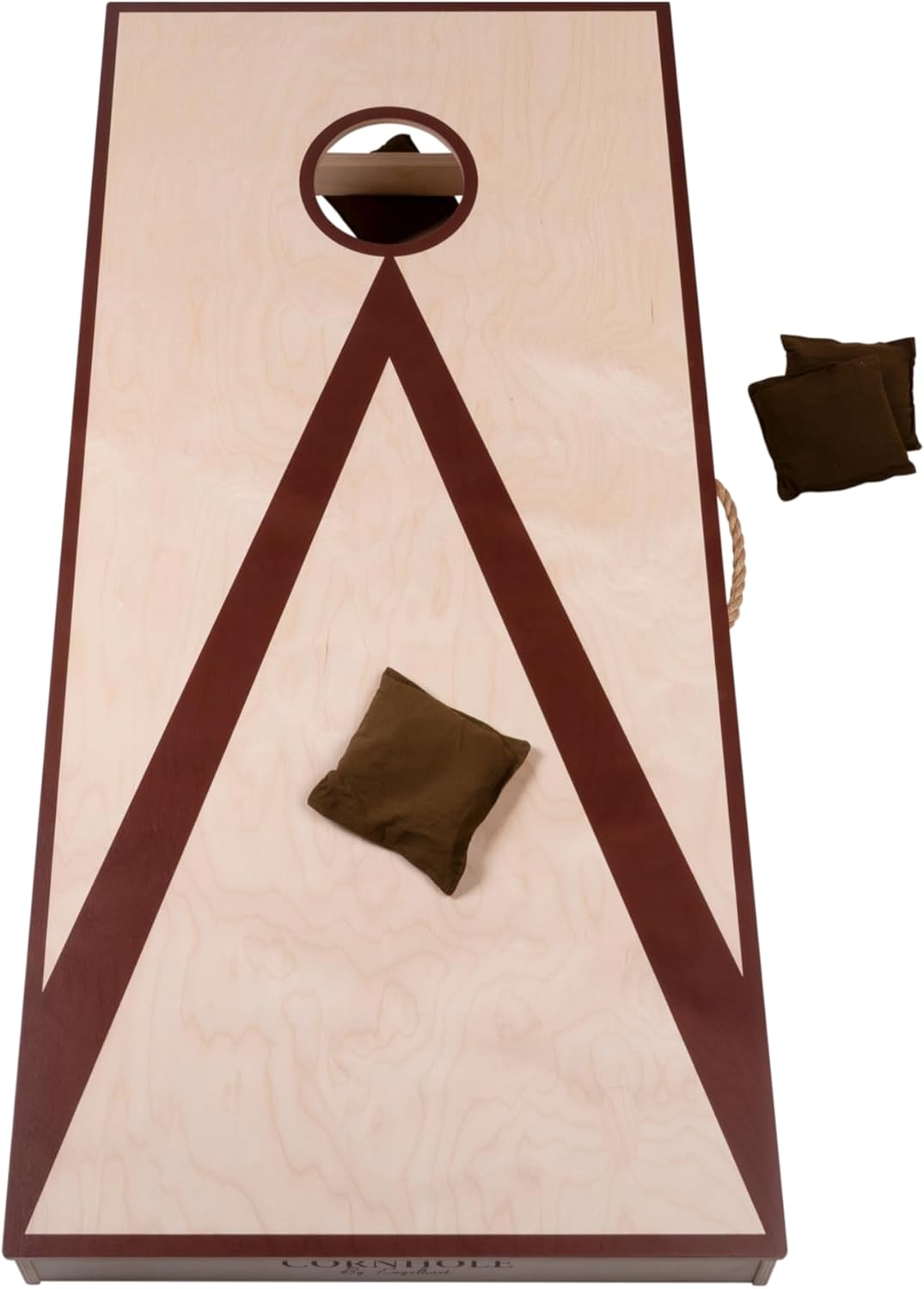 Engelhart Cornhole Einzel Wettkampf 120 × 60 cm Kiefer-/Birkenholz inkl. 2 × 4 Wurfsäckchen