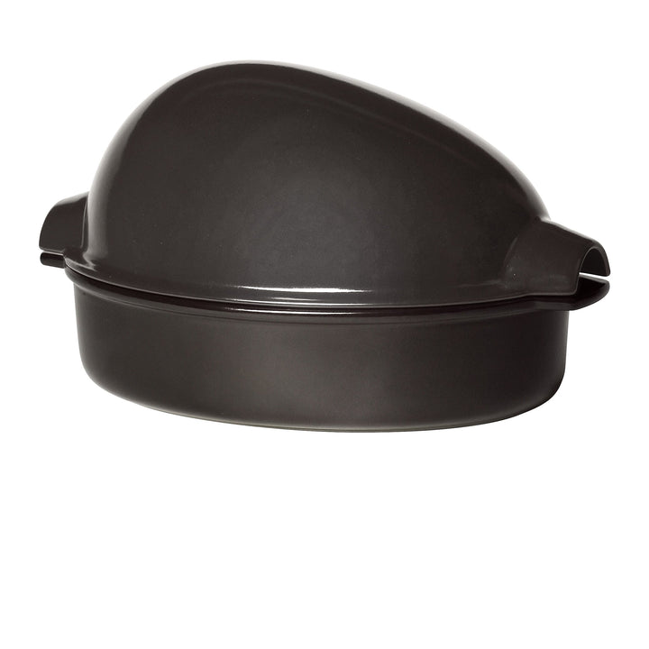 Emile Henry Eh349542 Bräter, Keramik, Keramik, Kohle, x-Large, Kohle