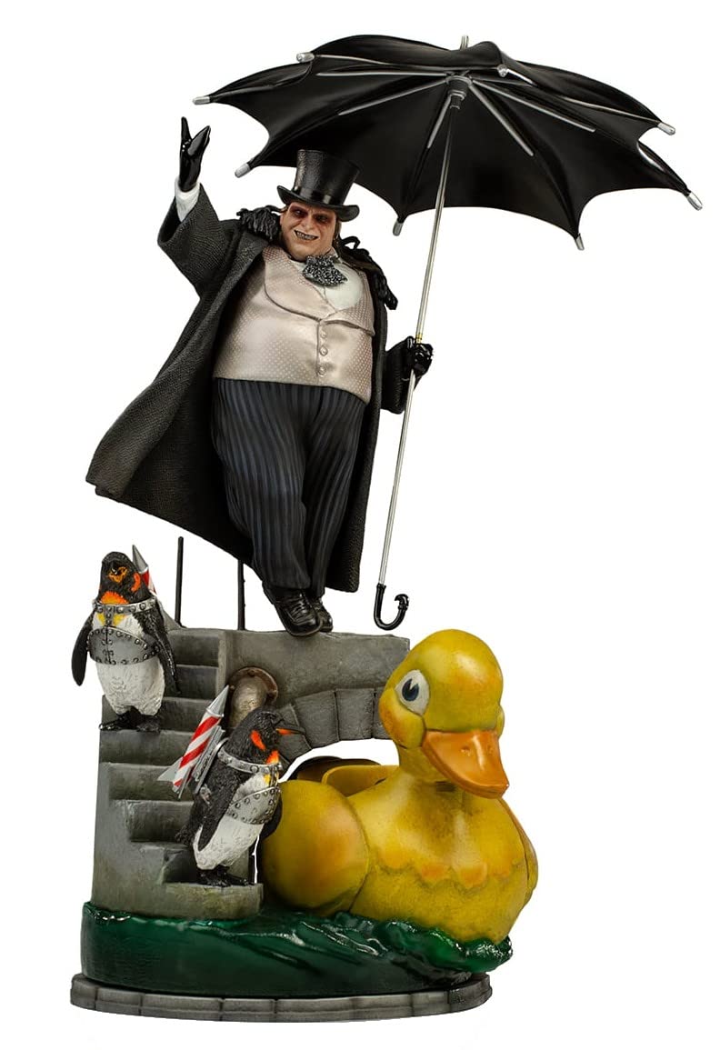 Iron Studios IS40621 Batman Kunstfigur im Massstab 1:10 Pinguin DX, Mehrfarbig