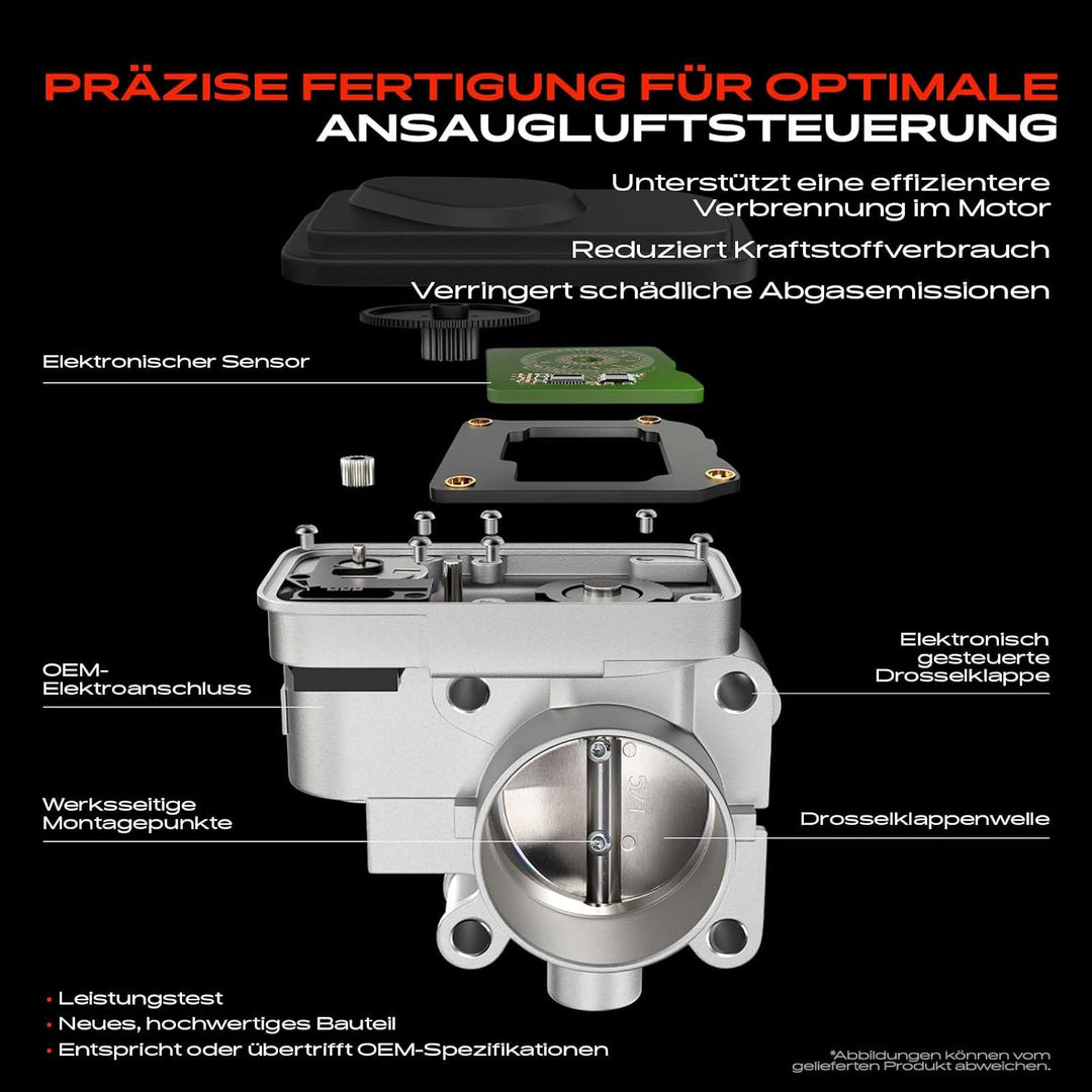Drosselklappe für 300 C LE, LX Challenger Charger Grand Cherokee III WH, WK 3.7L 5.7L 6.1L 2005-Heut