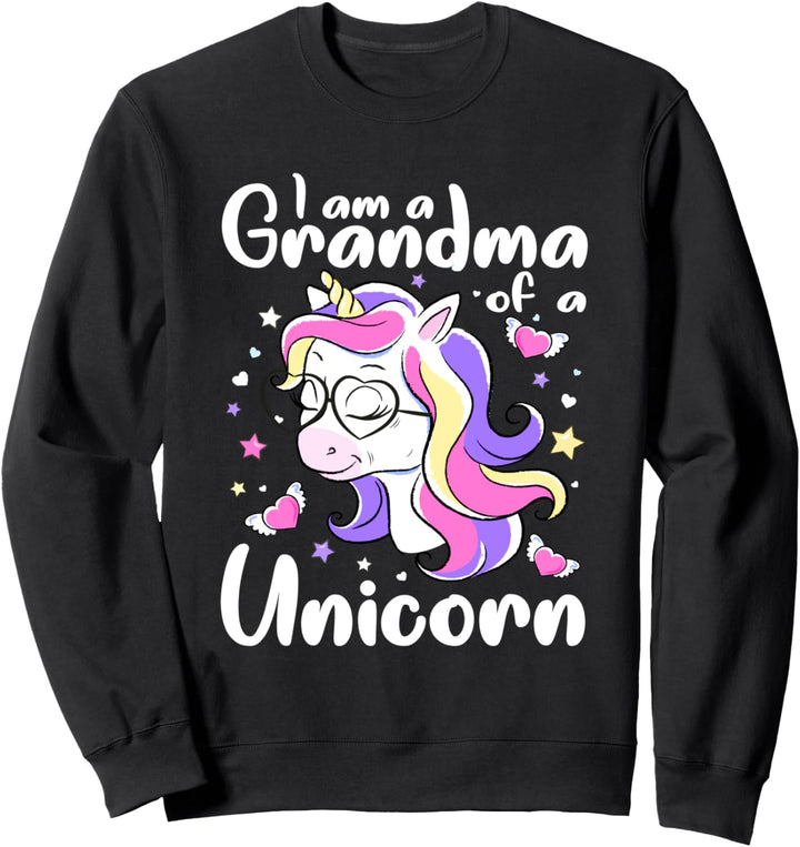 Ich bin eine Oma eines Einhorns Sweatshirt