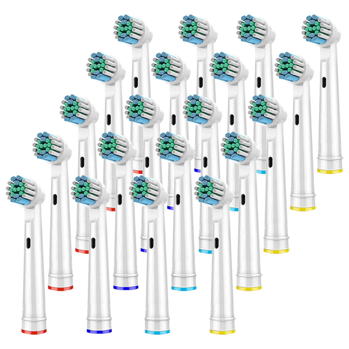 20x Precision Clean Aufsteckbürsten Kompatibel mit Oral b Elektrische Zahnbürste, Zahnbürstenaufsatz