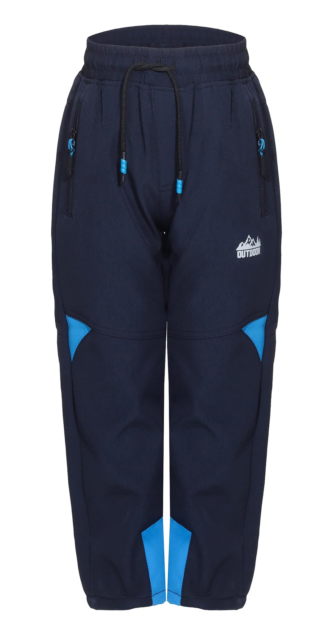 ZARMEXX Kinder Softshell Thermohose Jungen Mädchen Outdoor Trekking Herbst Winter Schneehose Ski Wan