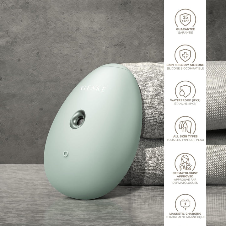 GESKE | SmartAppGuided™ Facial Hydration Refresher | 4 in 1 | Wasserzerstäuber | Gesichtsdampfer | W