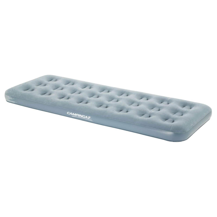 Campingaz Luftbett Quickbed Single - Indoor/Outdoor Luftmatratze eine Person, Velours Gästebett, Kom