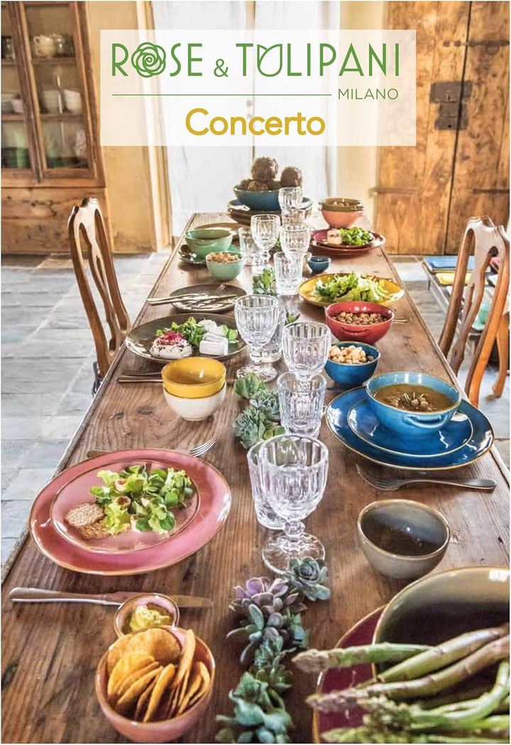 Rose & Tulipani - Concerto Deep Plate in Taubengrau