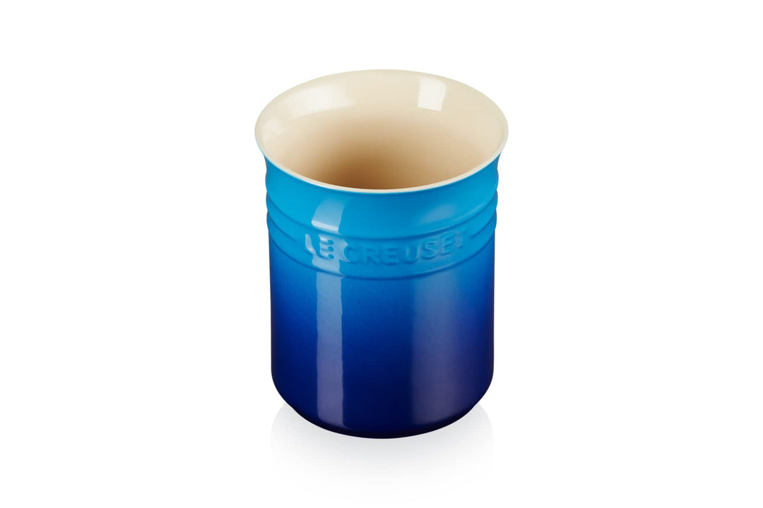 Le Creuset Topf für Kochkellen aus Steinzeug, 1,1 Liter, Azure, 71501112200001, Azure