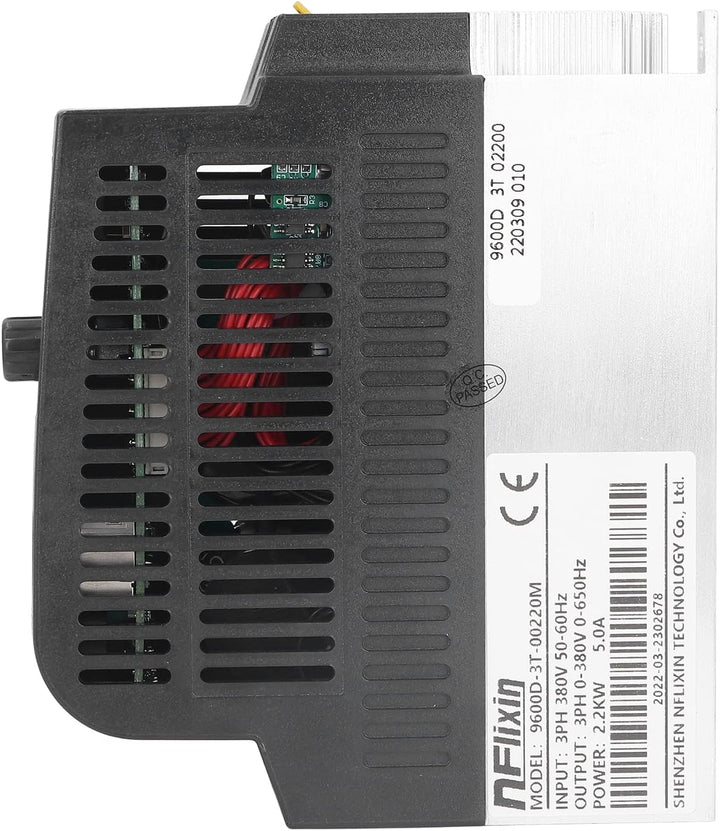 Fockety Variabler Frequenzantrieb, 2,2 kW 380 V 50-60 Hz Eingang 0-650 Hz Ausgang, 3-Phasen-Ausgang