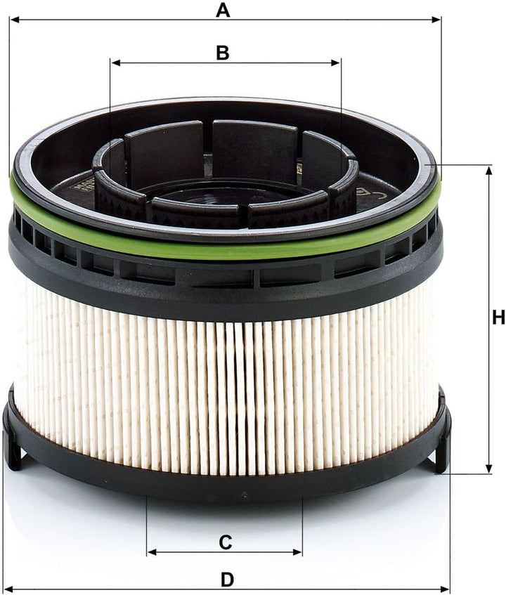 MANN-FILTER PU 11 001 z KIT - Kraftstofffilter Satz mit Dichtung / Dichtungssatz Kraftstofffilter –