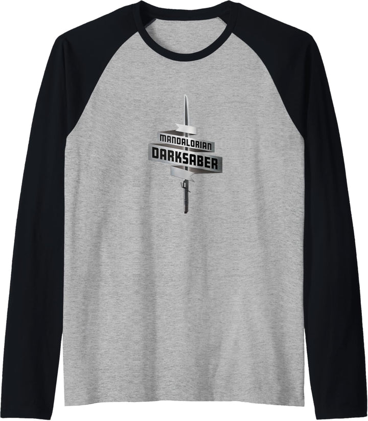 Star Wars: The Mandalorian Darksaber Text Raglan
