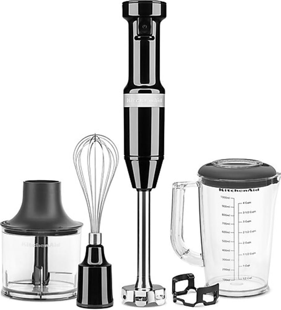 KitchenAid 5KHBV83EOB Tauchmixer Schwarz Onyx