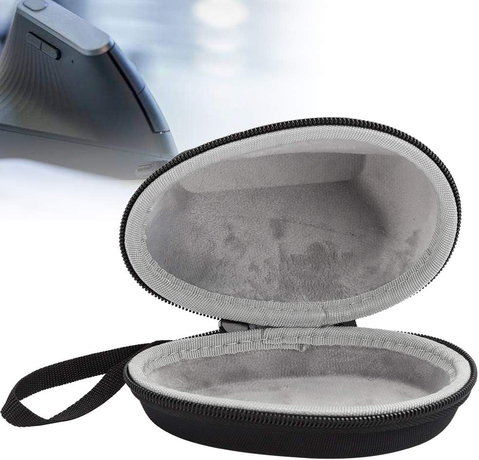 Eva Material Wireless Mouse Case mit weichem Schaumstoff Hard Travel Case Tragbare Handschlaufe Pass