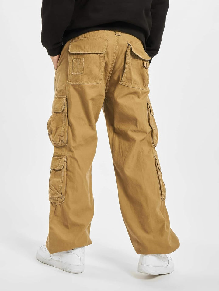 Brandit Herren Pure Vintage Pants Hose, S Beige
