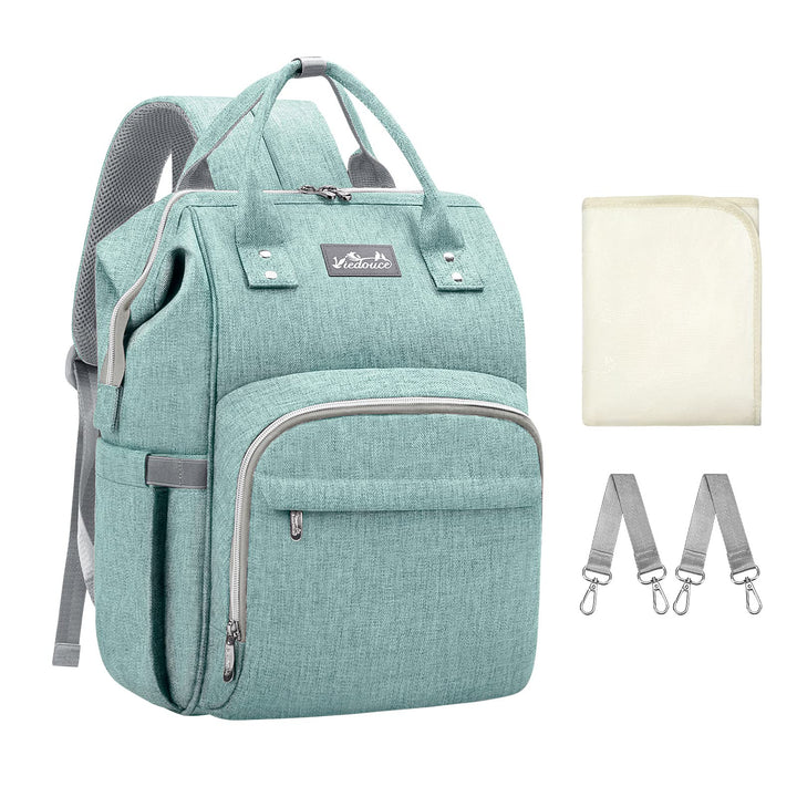 Viedouce Baby Wickelrucksack Wickeltasche Babytasche,Wasserdicht Oxford Grosse Kapazität für ausgehe