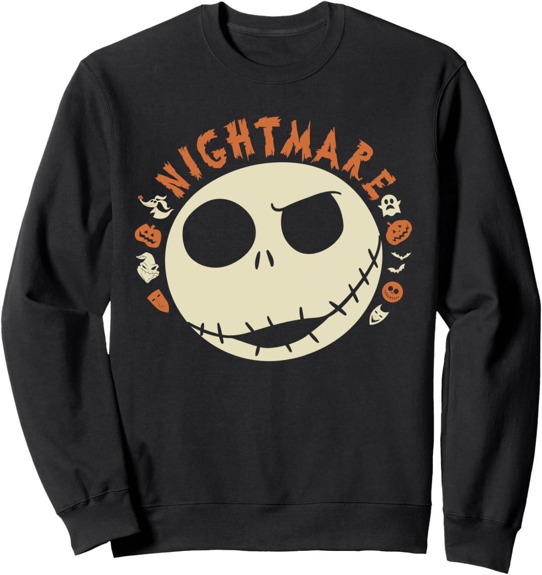 Disney The Nightmare Before Christmas Jack Halloween Sweatshirt