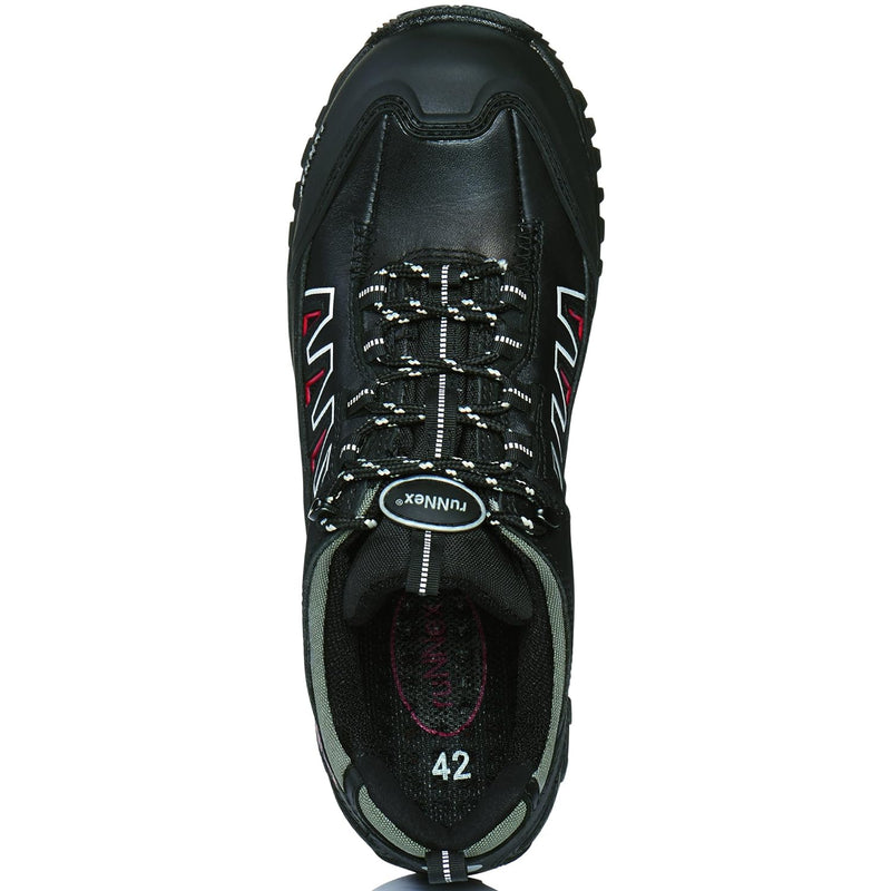 ruNNex Sicherheitsschuhe S3 LightStar extra leichte Halbschuhe Grösse 46, schwarz, 5320, 46