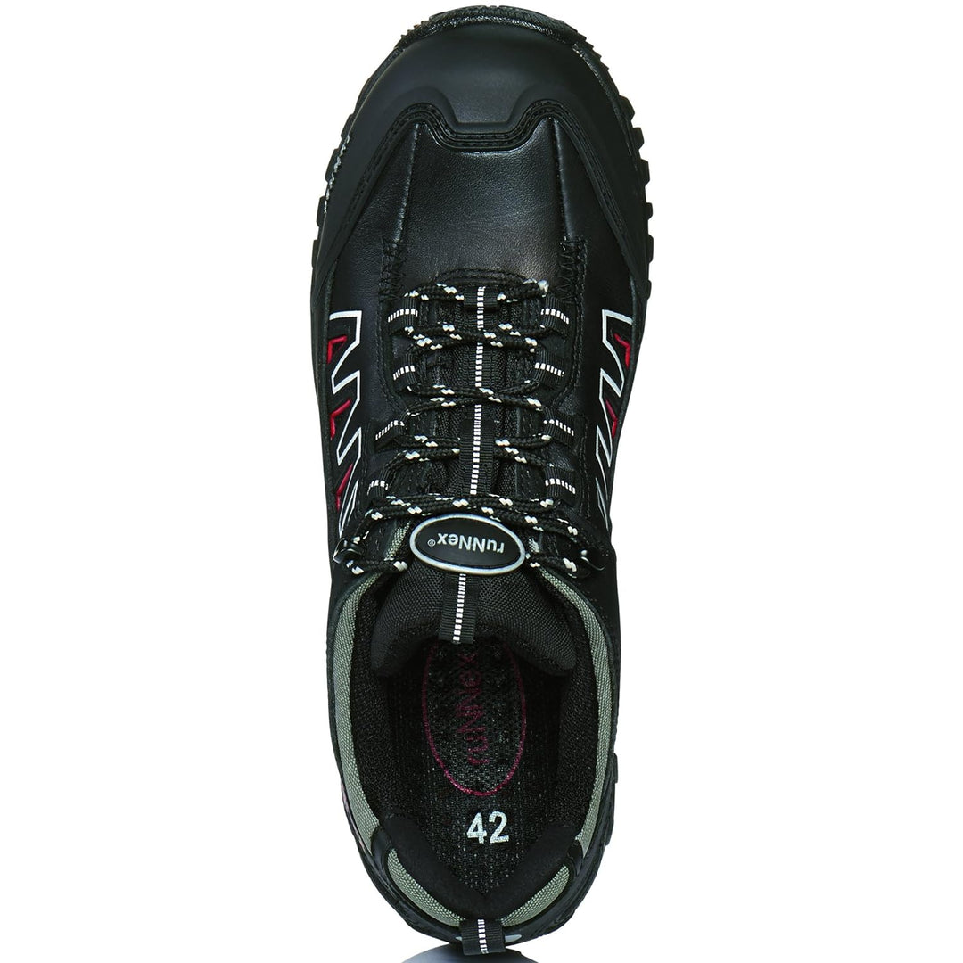 ruNNex Sicherheitsschuhe S3 LightStar extra leichte Halbschuhe Grösse 44, schwarz, 5320, 44