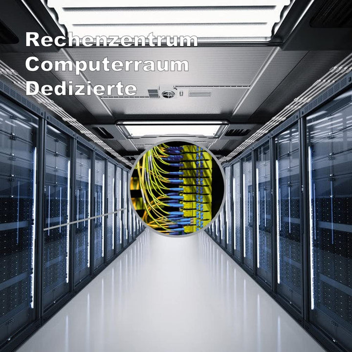 FLYPROFiber 3M-4pack OS2 LC zu LC LWL Glasfaser Patchkabel | Längenoptionen: 0,2m-200m, 1G/10GB Sing