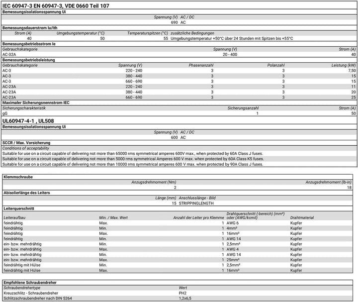 Kraus & Naimer KA40B T903 VE2 +F437 Umschalter 3-polig 40A mit Stellung Netz 0 Notstrom Schnappbefes