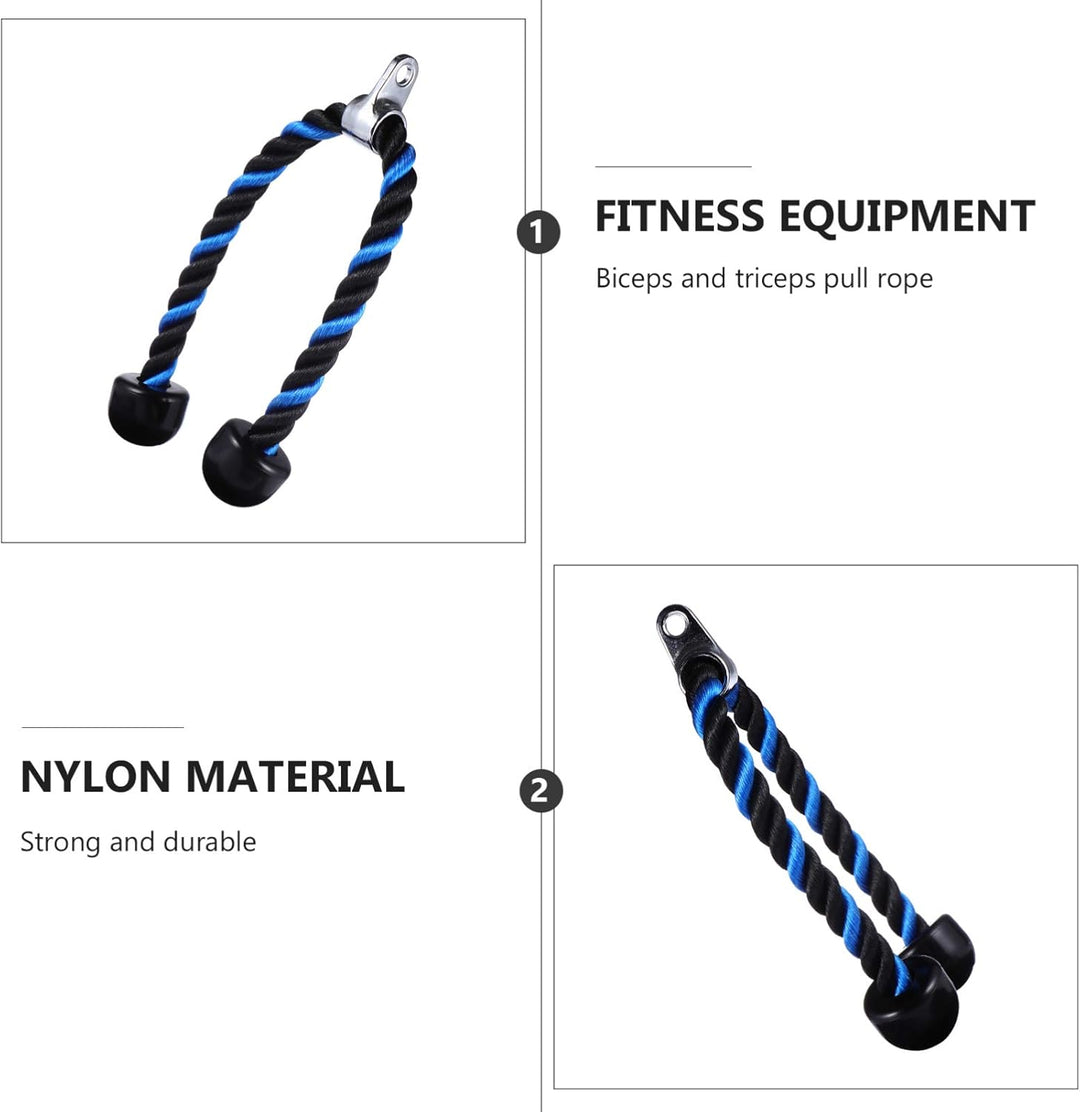 BESPORTBLE Seil Ziehen Nylonseilbefestigung Pulldown-nylonkabel Trizepsseil Trainieren Kabelbefestig
