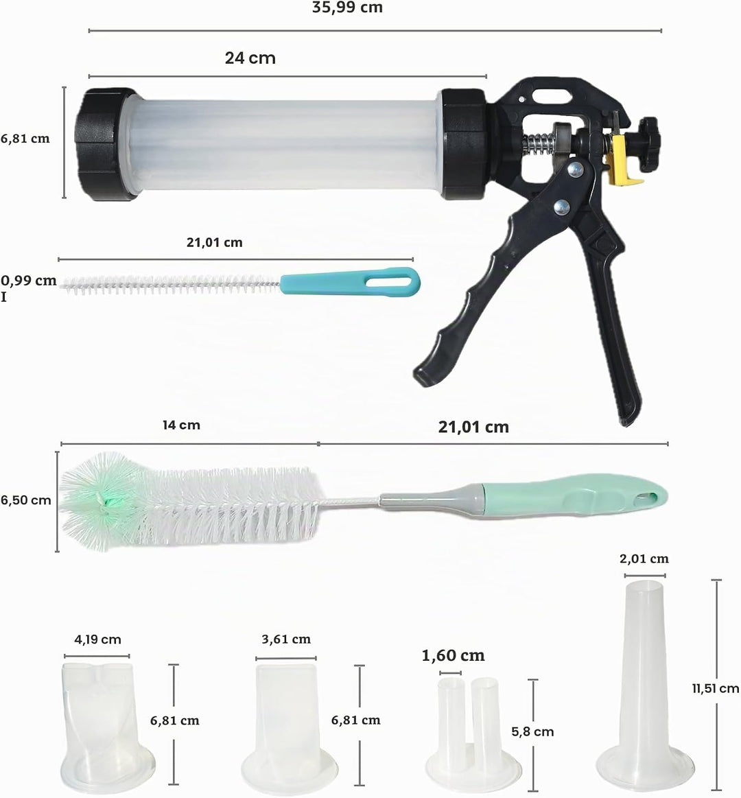 Professionelle Beef Jerky Gun Kits, Wurstfüller, Jerky Gun für Hackfleisch, Jerky Maker aus lebensmi