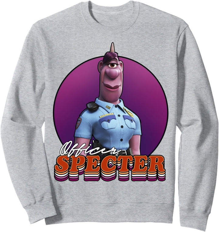 Disney Pixar Onward Officer Specter Portrait Sweatshirt